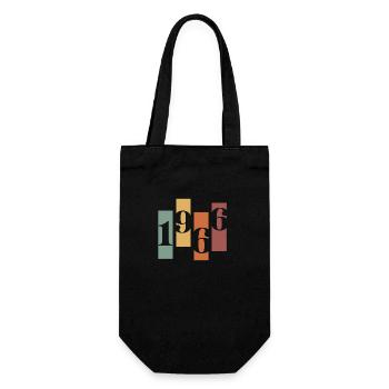 1966 vintage rétro - Sac à bouteille - noir - Devant