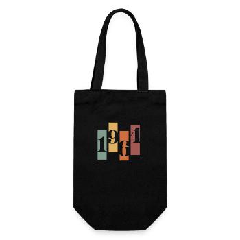 1964 vintage rétro - Sac à bouteille - noir - Devant