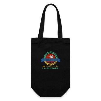 Guitare - Sac à bouteille - noir - Devant