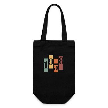 1958 Vintage Retro - Gift Bag for Bottles - black - Front
