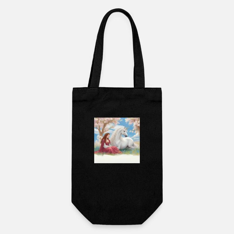 La Dame et la Licorne - Sac à bouteille - noir