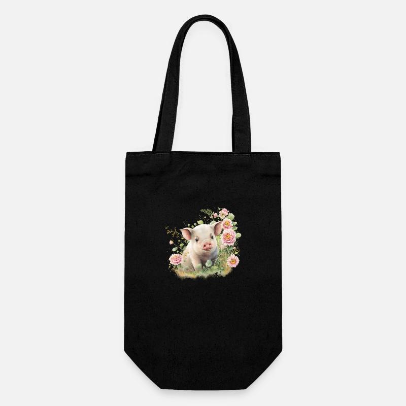 COCHON - Sac à bouteille - noir