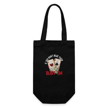 Cartes de joueurs de cartes Poker Poker - Sac à bouteille - noir - Devant