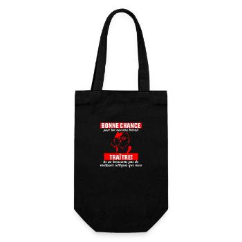 Nouvel Emploi Départ Collègue Travail Bonne chance - Sac à bouteille - noir - Devant