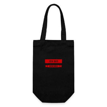 Antiheld - Geschenkbeutel für Flaschen - Schwarz - Vorne