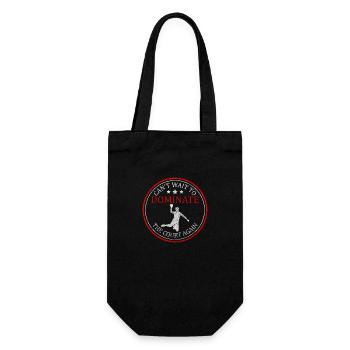 But d’équipe de sportif de handball - Sac à bouteille - noir - Devant