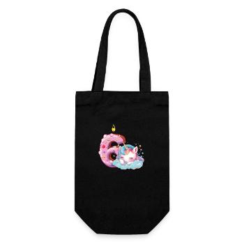 Birthday birthday party birthday gift born - Gift Bag for Bottles - black - Front