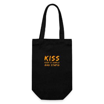 BAISER - Sac à bouteille - noir - Devant