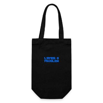 Layer 8 is problematic - Gift Bag for Bottles - black - Front