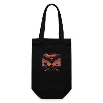 the stand - Gift Bag for Bottles - black - Front