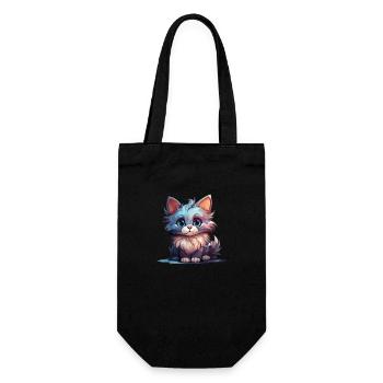 Chat pour enfants - Sac à bouteille - noir - Devant