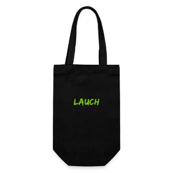 There's a leek in front of you - Gift Bag for Bottles - black - Front