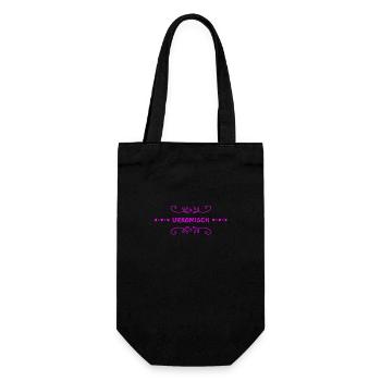 That's weird - Gift Bag for Bottles - black - Front