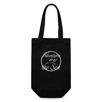 birthday present idea paradise joke gift gift idea - Geschenkbeutel für Flaschen - Schwarz - Vorne
