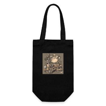 Cello Art - Geschenkbeutel für Flaschen - Schwarz - Vorne