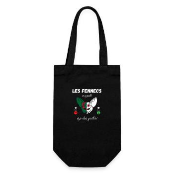les Fennecs m’appelle et je dois y aller - Sac à bouteille - noir - Devant