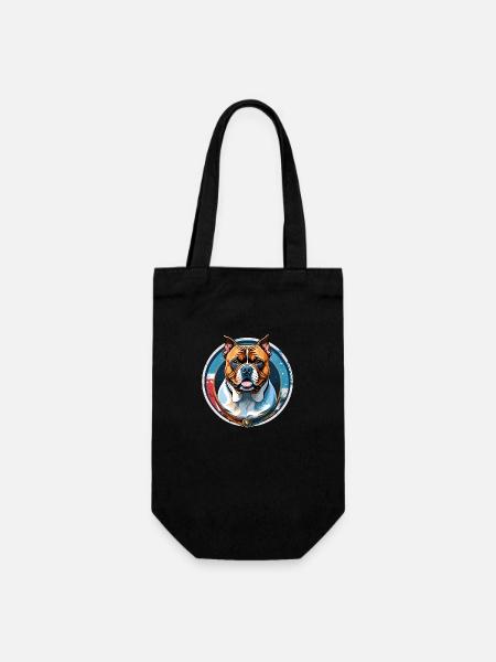 American Bully - Gift Bag for Bottles - black
