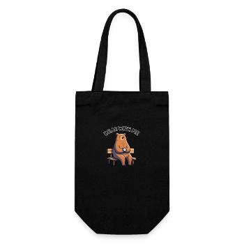 Soyez indulgent avec moi - Sac à bouteille - noir - Devant