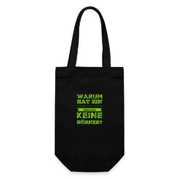 Eichhörnchen - Geschenkbeutel für Flaschen - Schwarz - Vorne