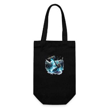 Thor's Hammer Norse Viking God Odin - Gift Bag for Bottles - black - Front