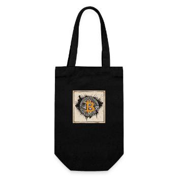Affiche Rétro Vintage - Sac à bouteille - noir - Devant