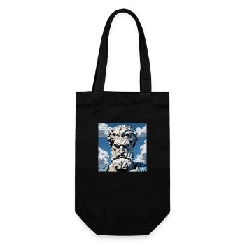 The Myth of Zeus - Gift Bag for Bottles - black - Front