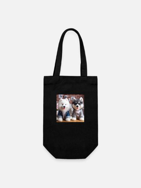 Pup Gang - Geschenkbeutel für Flaschen - Schwarz