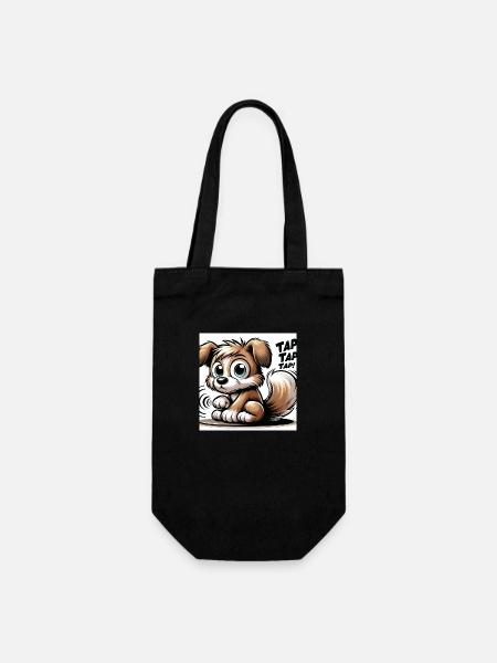 Tap Dance Whiskers - Geschenkbeutel für Flaschen - Schwarz