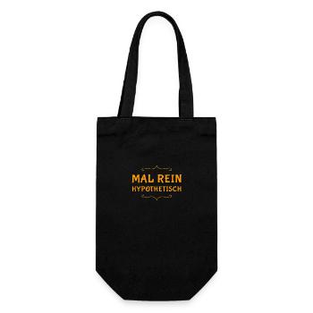 Soyons hypothétiques - Sac à bouteille - noir - Devant