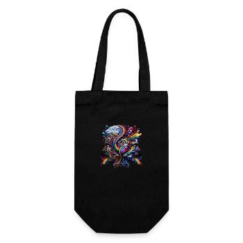 Mind Storm - Gift Bag for Bottles - black - Front