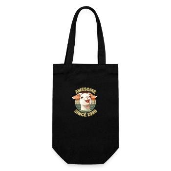 awesome Seit 1998 - Geburtstagsgeschenk 1998 - Geschenkbeutel für Flaschen - Schwarz - Vorne