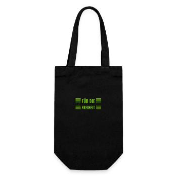 La liberté, c’est merveilleux - Sac à bouteille - noir - Devant