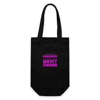 J’aime la liberté - Sac à bouteille - noir - Devant