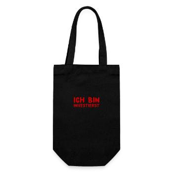 Investir, c’est toujours possible - Sac à bouteille - noir - Devant