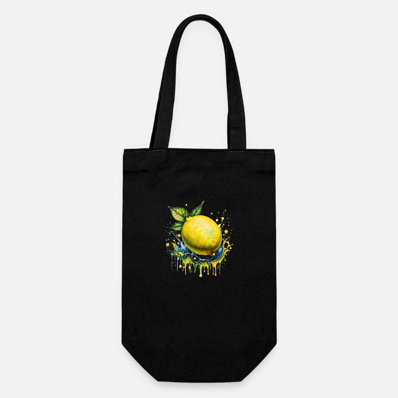 Citron Mangue - Sac à bouteille - noir