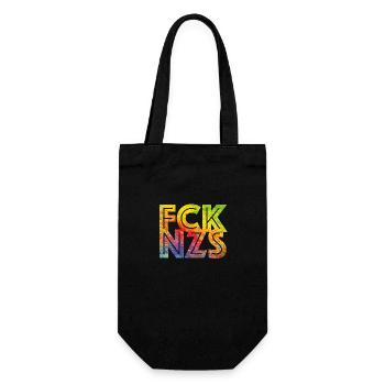 fcknzs speckled colours 07 - Geschenkbeutel für Flaschen - Schwarz - Vorne