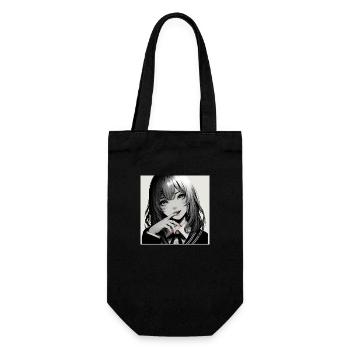 Killer Girl - Geschenkbeutel für Flaschen - Schwarz - Vorne