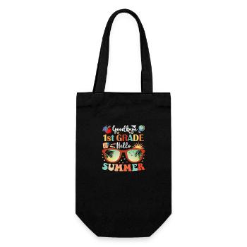 Goodbye 1st Grade Hello Summer - Gift Bag for Bottles - black - Front