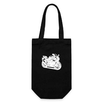 Motor Race, Extreme, Racing, Motorsport - Gift Bag for Bottles - black - Front