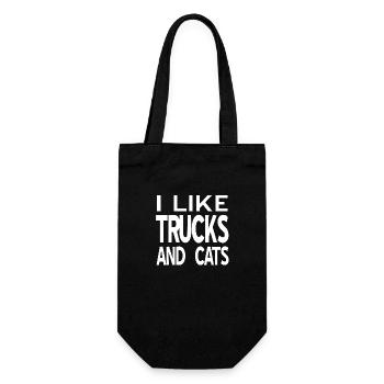 Camions - Sac à bouteille - noir - Devant