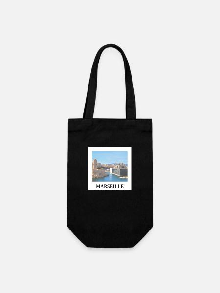 Marseille - Sac à bouteille - noir