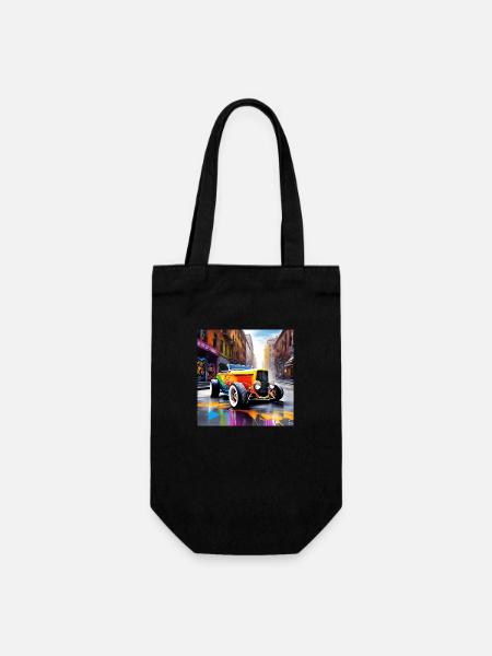 Hotrod V8 - Sac à bouteille - noir