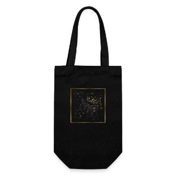 La vie est belle - Sac à bouteille - noir - Devant