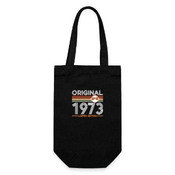 1973 - Gift Bag for Bottles - black - Front