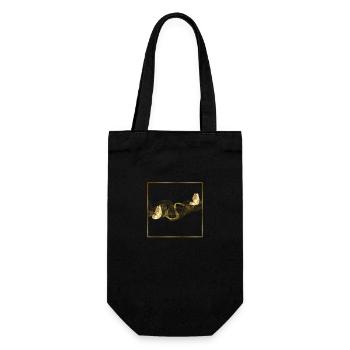 Respect - Gift Bag for Bottles - black - Front