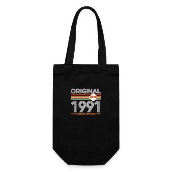 1991 - Gift Bag for Bottles - black - Front