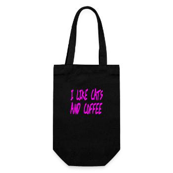Félin - Sac à bouteille - noir - Devant
