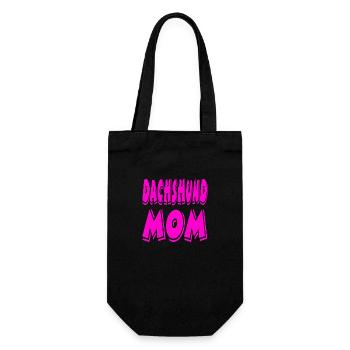 Dachshund - Gift Bag for Bottles - black - Front