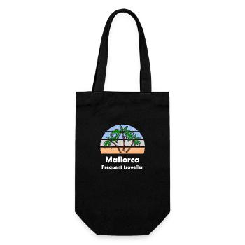 Summer in the Balearic Islands - Gift Bag for Bottles - black - Front