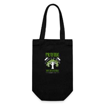 Yoga Zen Mindfulness - Gift Bag for Bottles - black - Front
